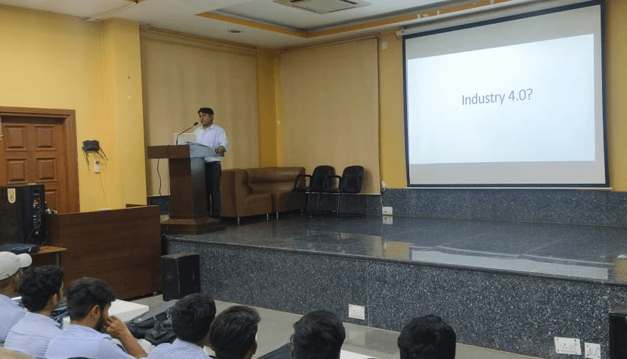 TATA IIS session with B Tech students