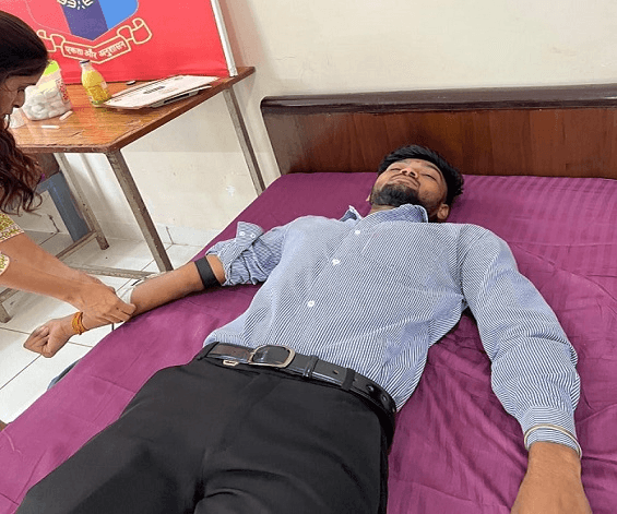 Blood Donation Camp by Jawaharlal Institute of Technology